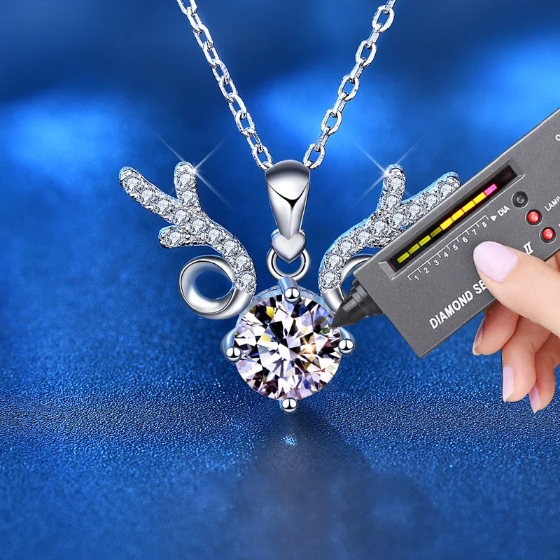 

Женский роскошный бриллиант из серебра 925 пробы