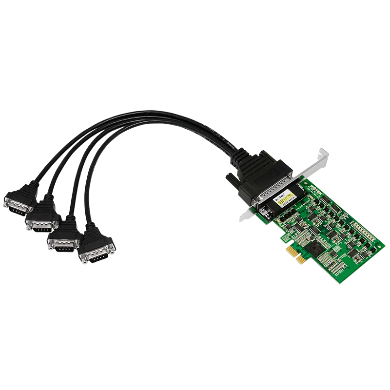 UOTEK Industrial PCI-E к фотосессия, серийная карта PCIE к RS485 RS422, 4 порта, высокоскоростной преобразователь DB9 Com, фоторазъем