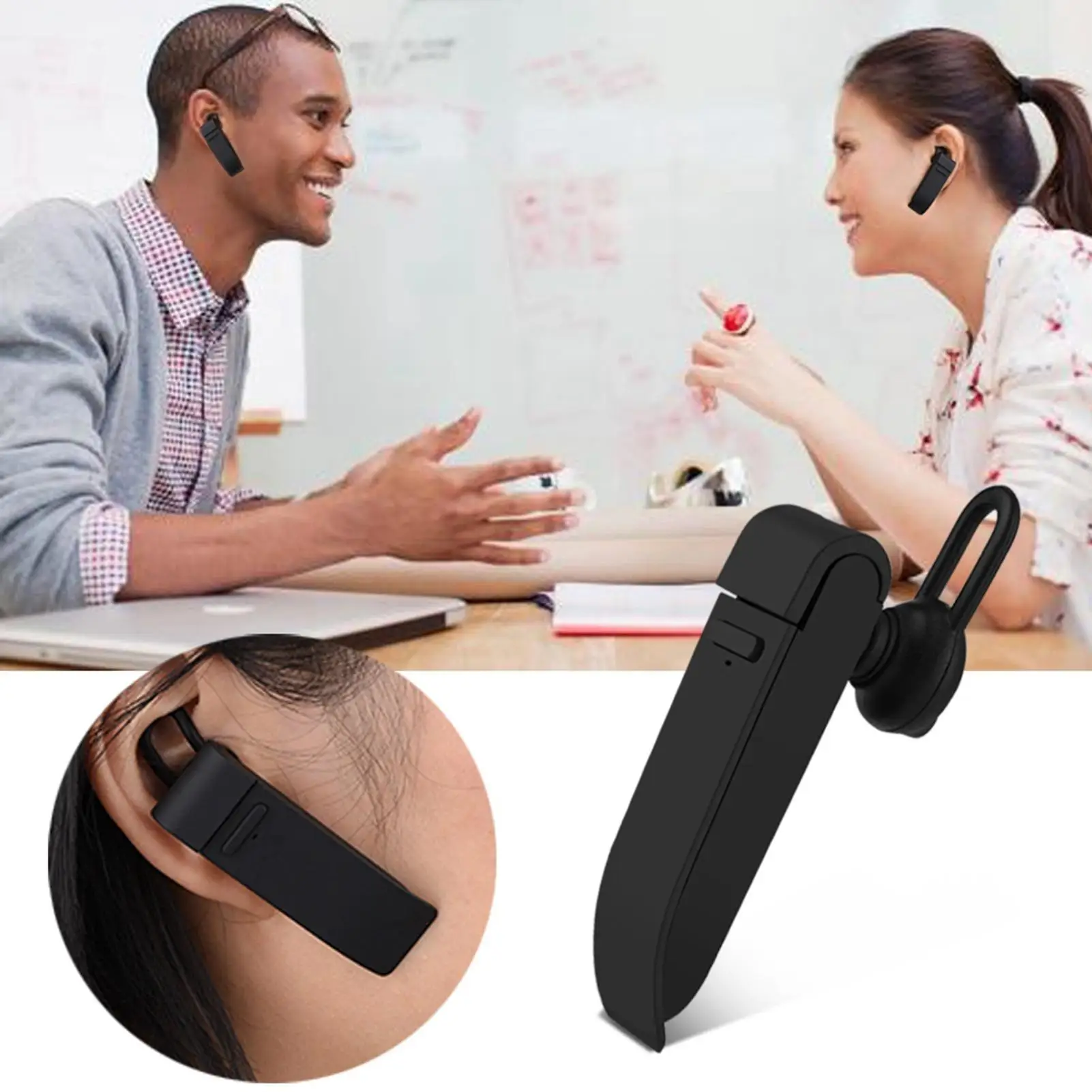 Smart Multi-Language Translation Wireless Earbuds Portable Business Headphones