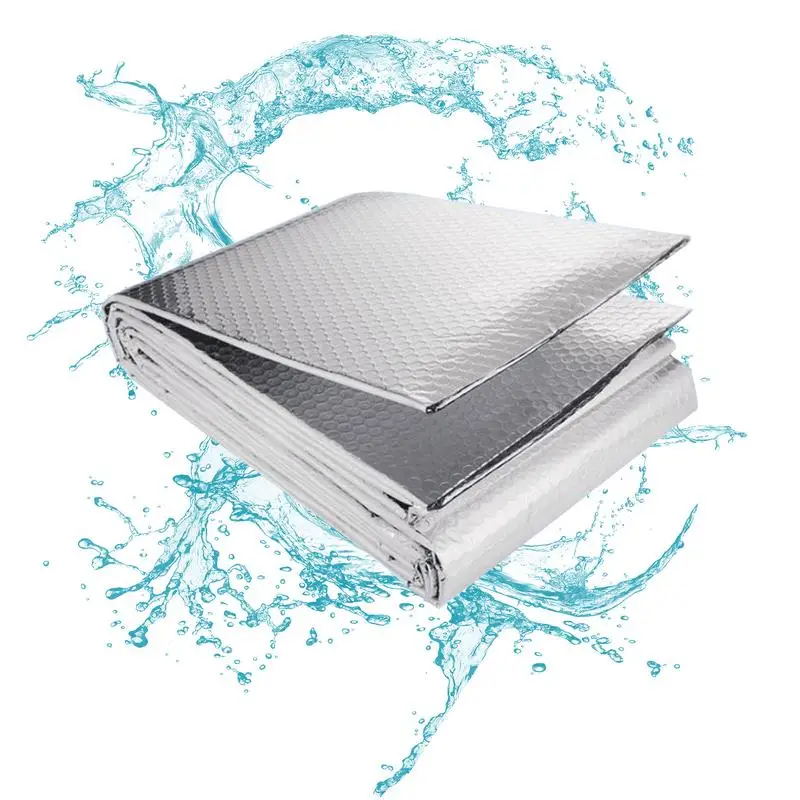 

Теплоизоляционные 3-слойные коврики с шумоизоляцией и теплоизоляцией, водонепроницаемые коврики с шумоизоляцией и теплоизоляцией, коврики из алюминиевой фольги 197x2 4in для