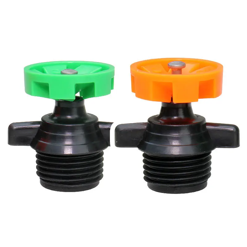 4 Irrigatori Wobbler Rotanti A 360° Per Giardino - Ugelli In Polipropilene Da 1,9 Cm, Copertura 6-9 Metri, Ideali Per Prato, Orto E Colture - Facili Da Installare