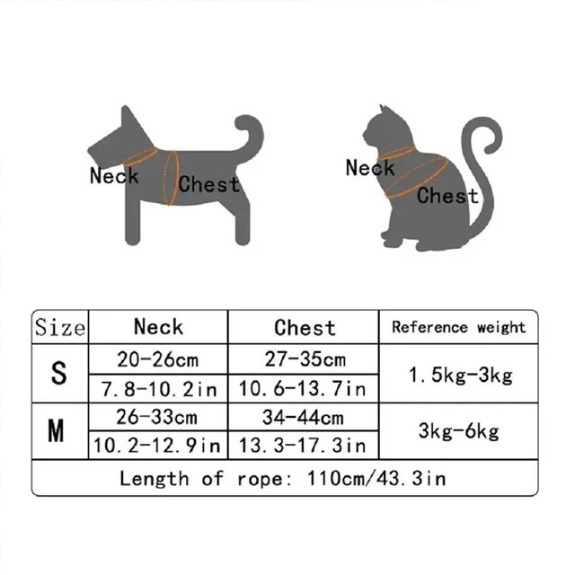 Kittens Harness Pet Collar Supplies for Cats Small Breeds Products Pets Collars Kitten Products Pet Puppy Harness Things 6