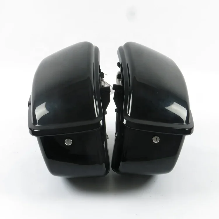 

Hard Saddlebag Assembled Black For Harley Sportster 883 1200XL 1994-2003