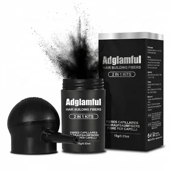 Adglamful Hair Fibers (15g) – 10sec Instant Volume, Spray Applicator for Thinning Hair | Invisible & Even Coverage 1