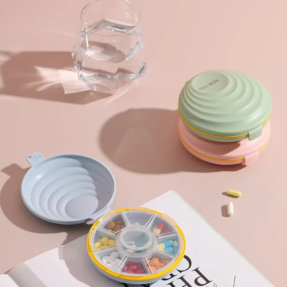 

Portable Pill Case Waterproof Lightweight Mini Pill Container Shell Shape Fashionable Medicine Boxes Travel