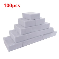 Bulk Pack of Magic Melamine Sponge Erasers for Kitchen and Bathroom Cleaning (100pcs Grey)