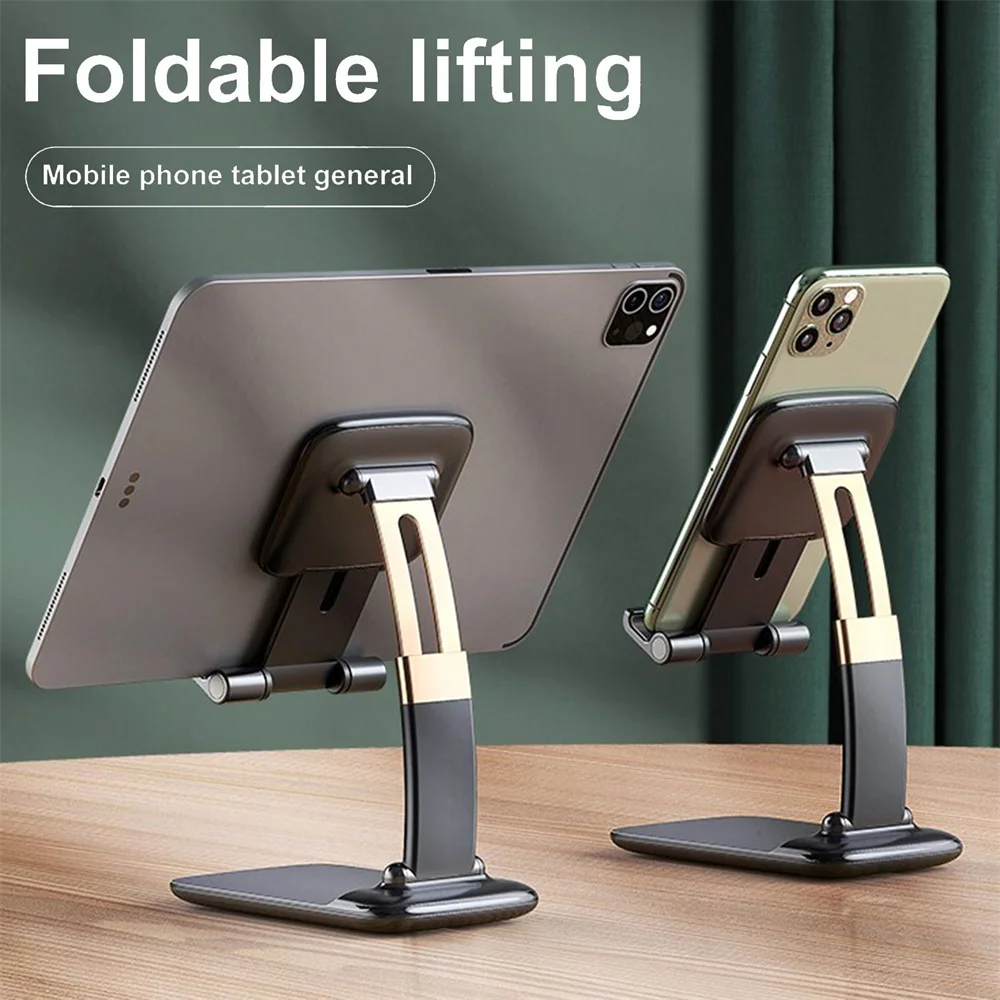 

For 12.9inches Phone Tablet Desktop Tablet Mobile Phone Holder Cell Foldable Extend Support Desk Mobile Phone Holder Stand