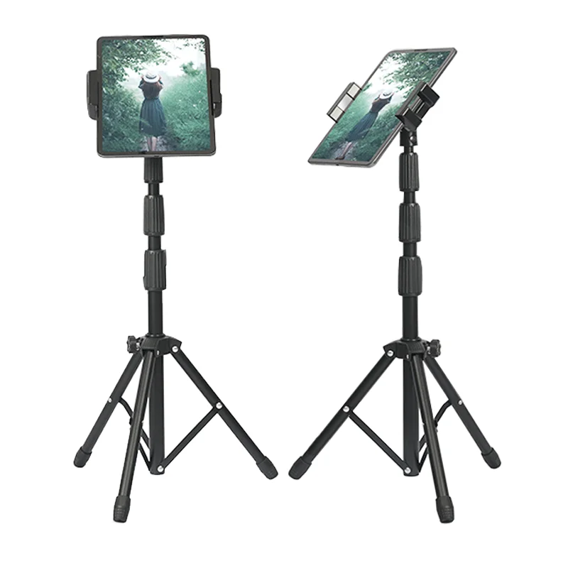 Suporte de Tablet Dobrável Piso Tripé para Ipad Pro 12.9 Samsung Lenovo Huawei Xiaomi Universal 15 Polegada Holer 360 Rotação - Imagem 6
