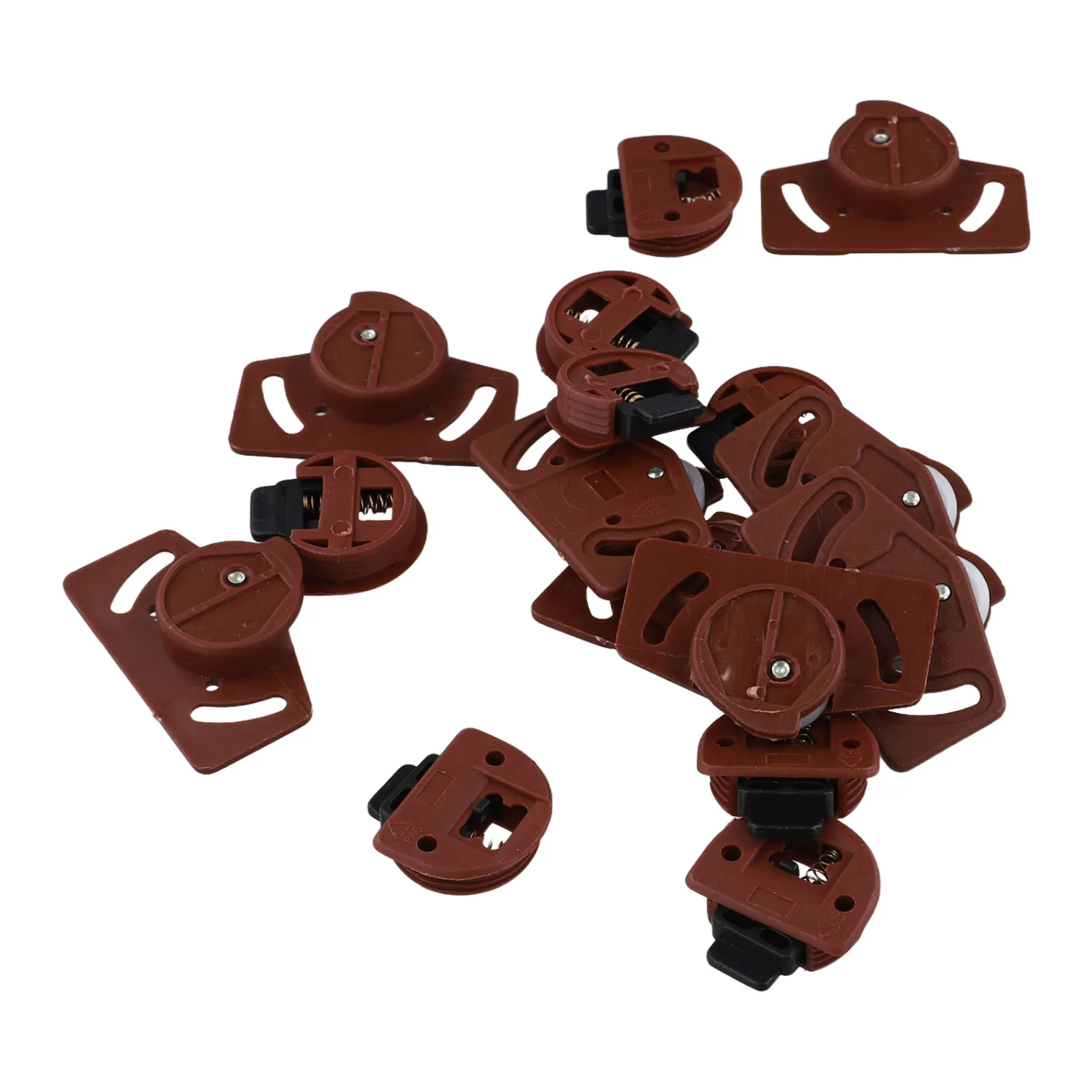 4/8 Pairs Wardrobe Roller Sliding Door Gear Circuit Board Indoor Panel Kit Furniture Sliding Door Roller Set Cabinet ABS Wheel