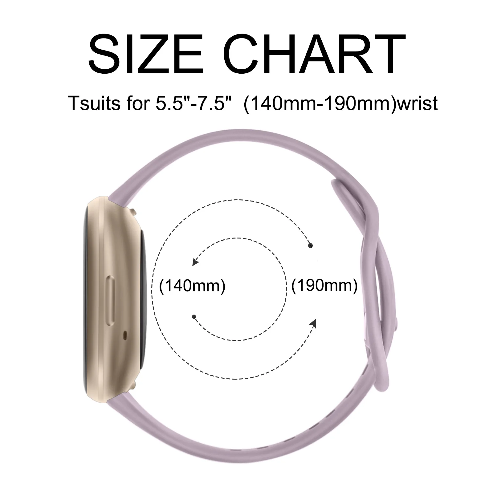 Floral Engraved Soft Silicone Watch Band Accessory
