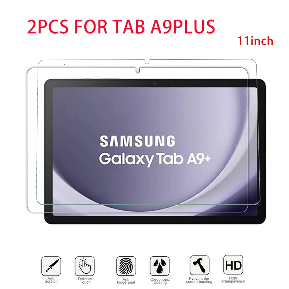 2-Pack Tempered Glass Screen Protector for 10.4-inch Tablets - HD Protective Film