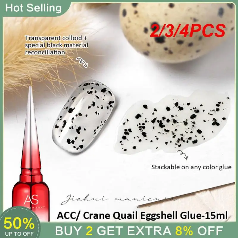 

2/3/4 шт. эффект перепелов, легкое нанесение, высококачественный Креативный дизайн ногтей, дизайн в виде яиц, стойкий Гель-лак