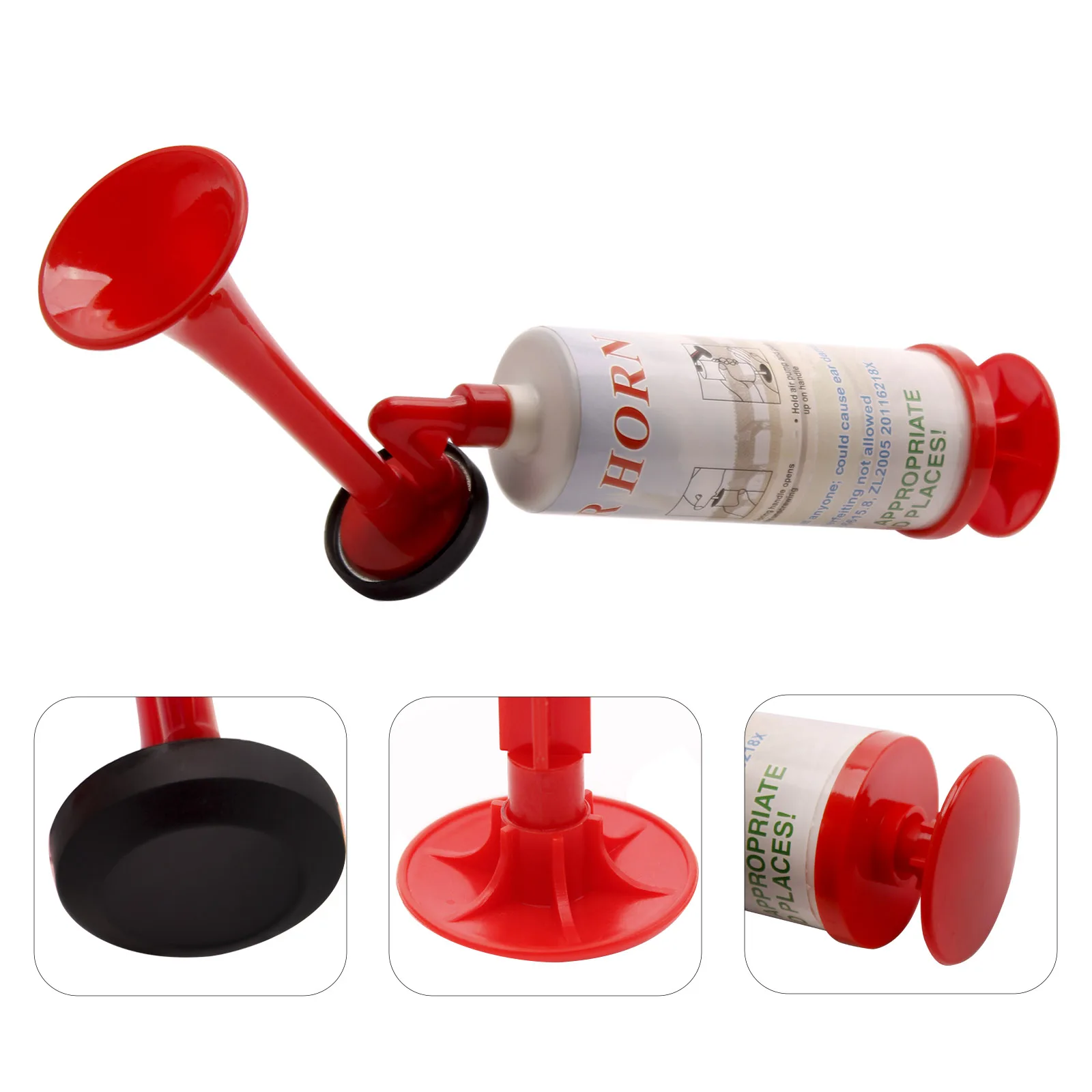 FARBIN 2/5Pcs Hand Push Air Horn Super Horn Hand Pump Air Horn