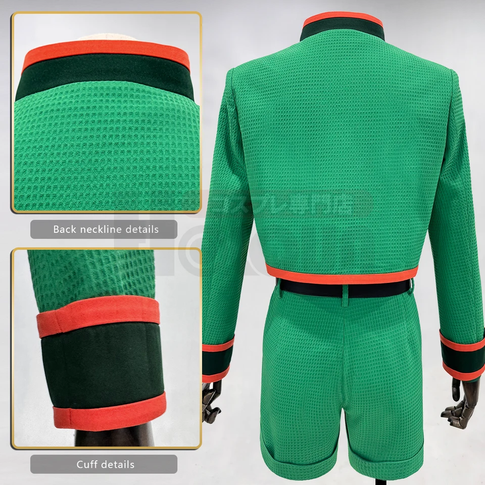 HOLOUN Hunter Anime Gon Freecss Cosplay Costume jacket Shorts Cos