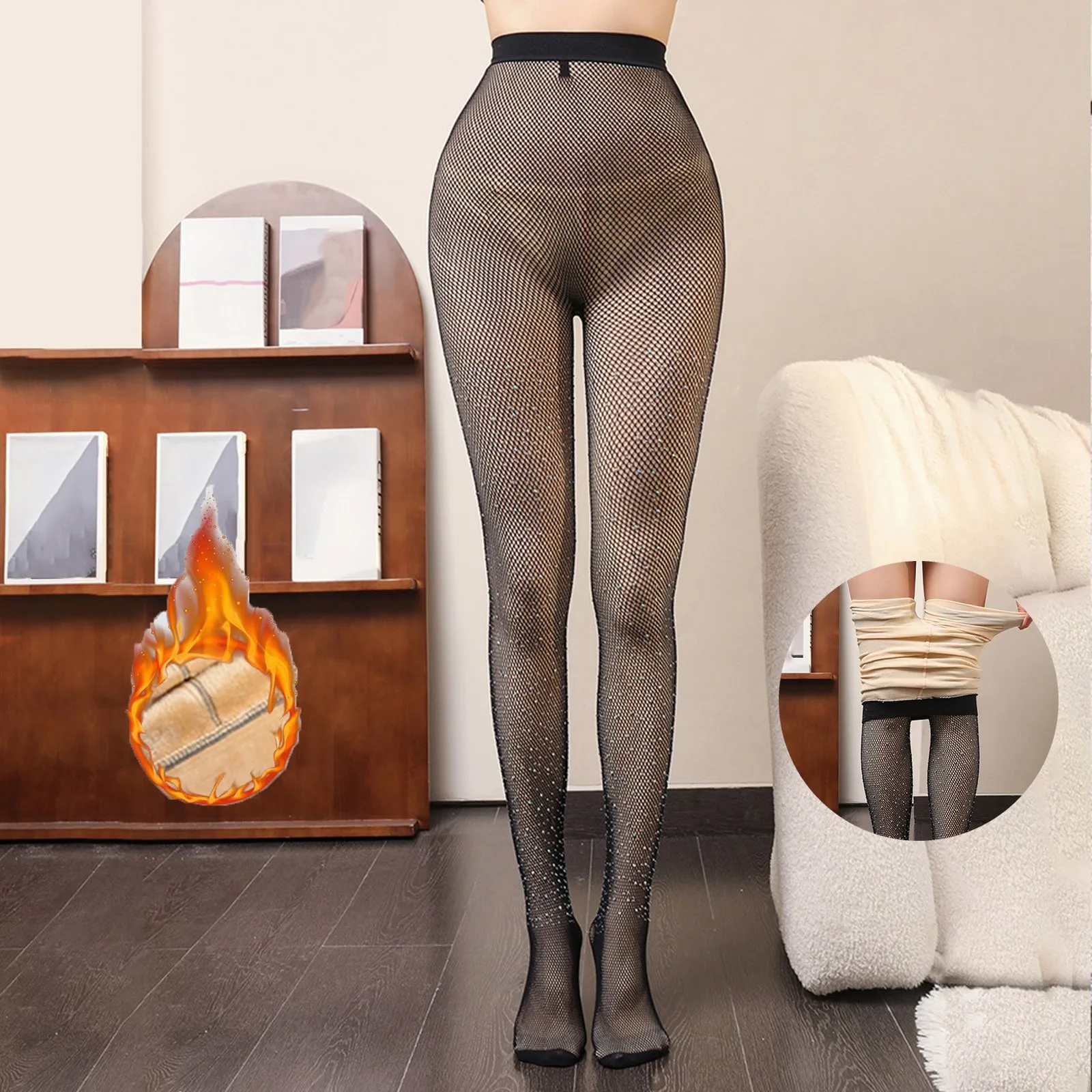 

Legging Shorts Buauty Double Fabric Black Fishnet Stockings For Women Fish Net Women Bike Shorts Women with Padding
