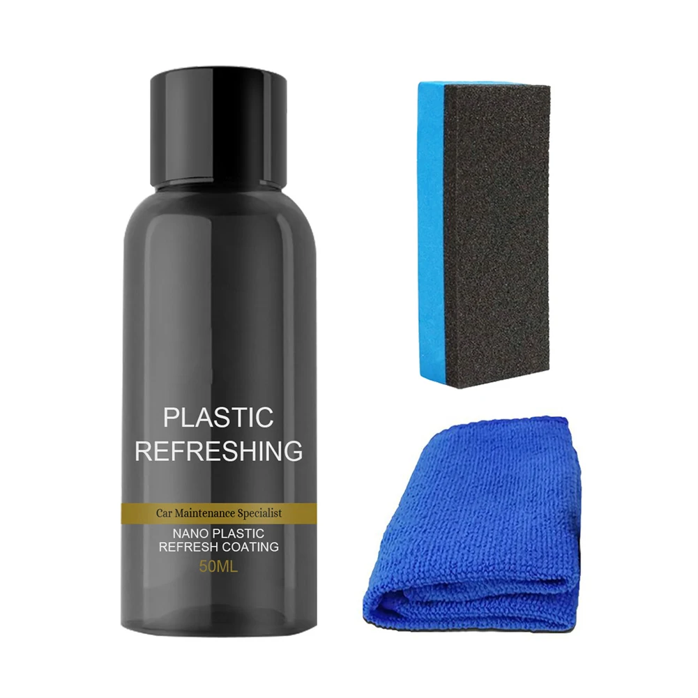 50ml Car Cleaning Putty Reusable Plastic Revitalizing Coating Agent Nano  Plastic Refreshing Coating Plastic Parts Refurbish