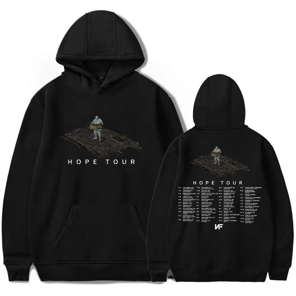 

NF Hope Tour Hoodies Rapper Album Merch Print Winter Unisex Fashion Funny Casual Streetwear