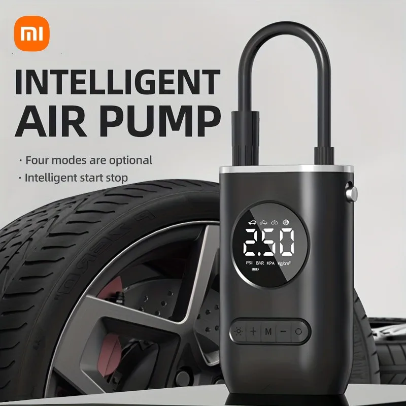 Xiaomi Portable Wireless Gonfiatore Per Pneumatici Pompa Per Compressore D'Aria Mini Pompa Per Pneumatici Elettrica Semovente Portatile Pompa Ad Aria