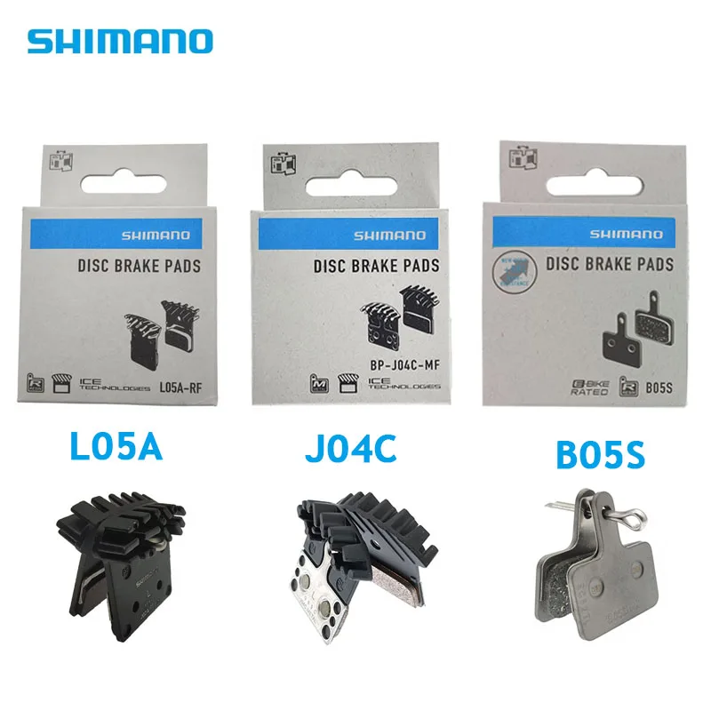 Shimano B05S L05A J04C Resina Ice Tech Pad Bici Pastiglie Freno A Disco Per Mt200 M355 M375 M395 M415 M8110 M7110 R8070 R7070 M485 M525