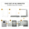 2 Person Sauna Tent Full Body Portable Steam Saunas for Home Relaxation Indoor Sauna Steam Room Personal Sauna Box for Home Spa 4