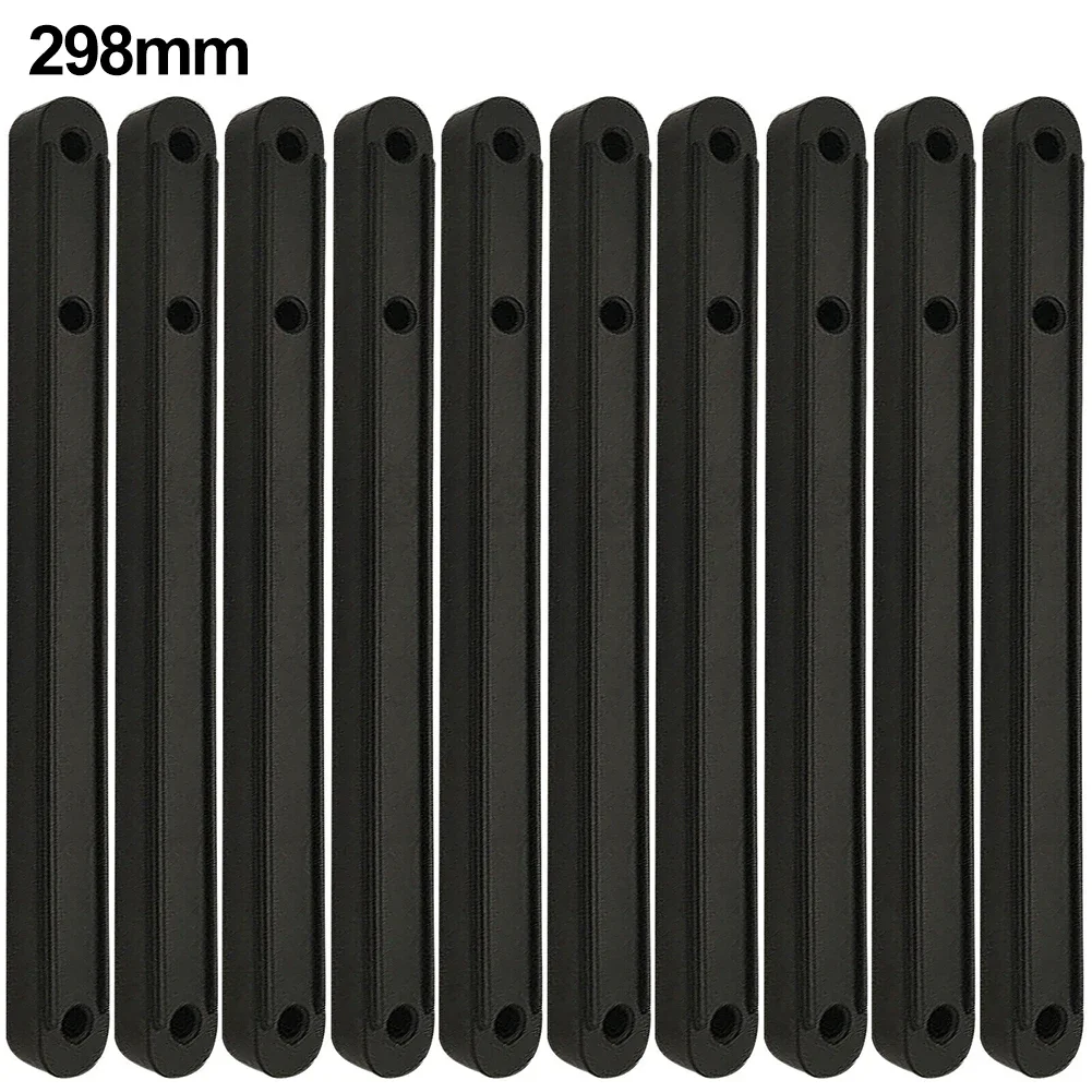10-Pack Plastic Drawer Slides - Durable Replacement Drawer Runners