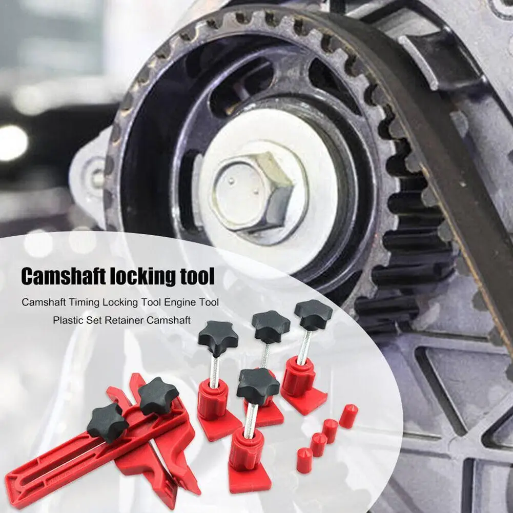 

Car Twin Cam Clamp Camshaft Timing Sprocket Gear Locking Tool Repair Tool Holder Gear Car Belt O1V3
