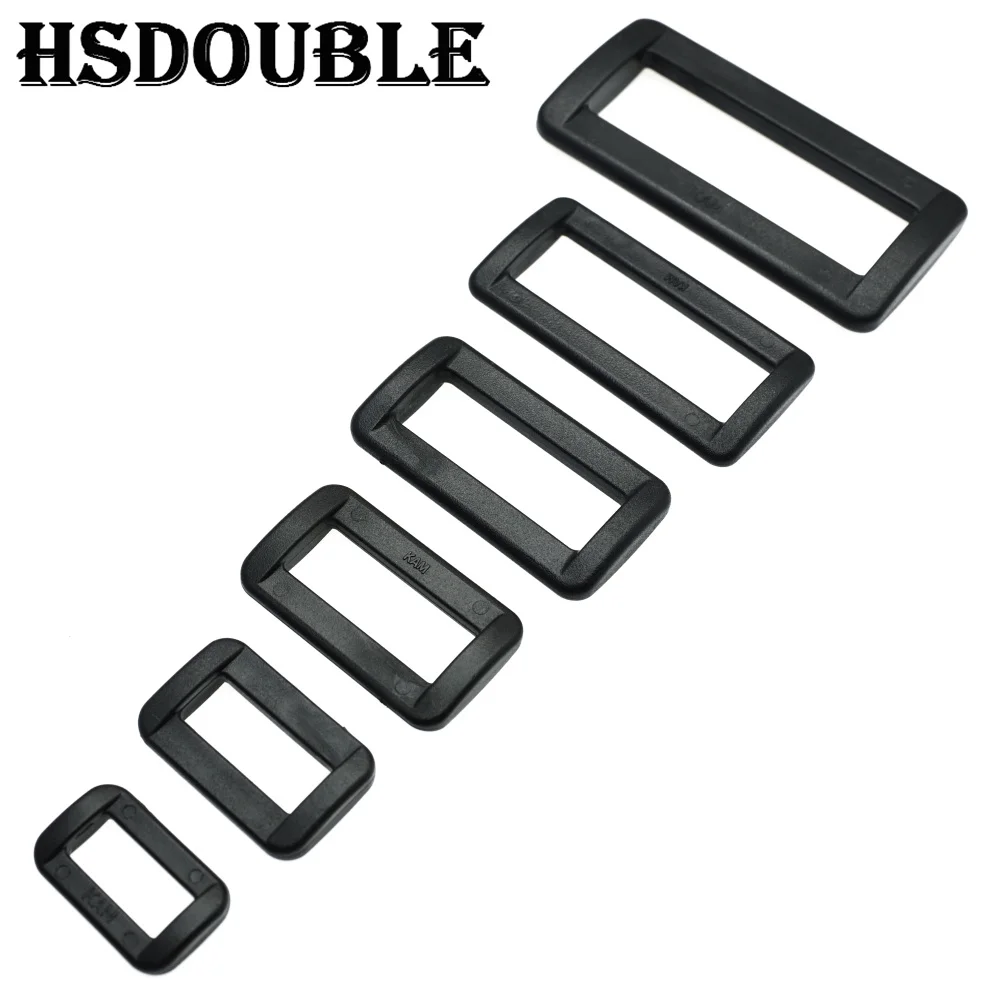 Plastic Loops Looploc Rectangle Rings Adjustable Buckles For Backpacks Straps