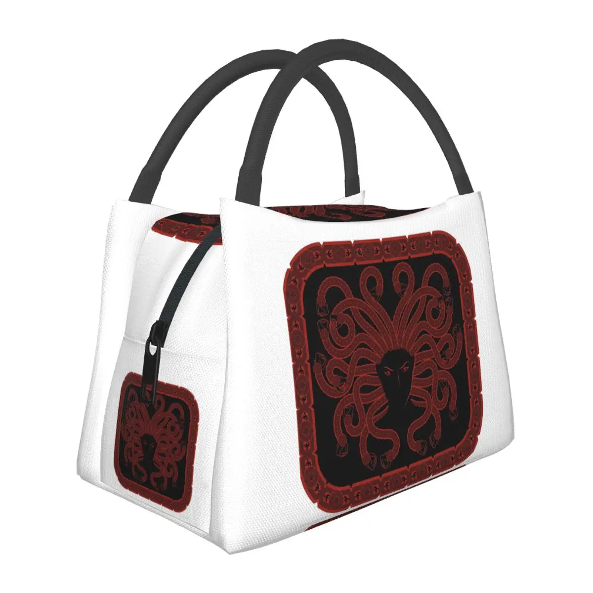 

Greek Mythology MEDUSA-No Text Lunch Bags Insulated Bento Box Lunch Tote Picnic Bags Cooler Thermal Bag for Woman Children