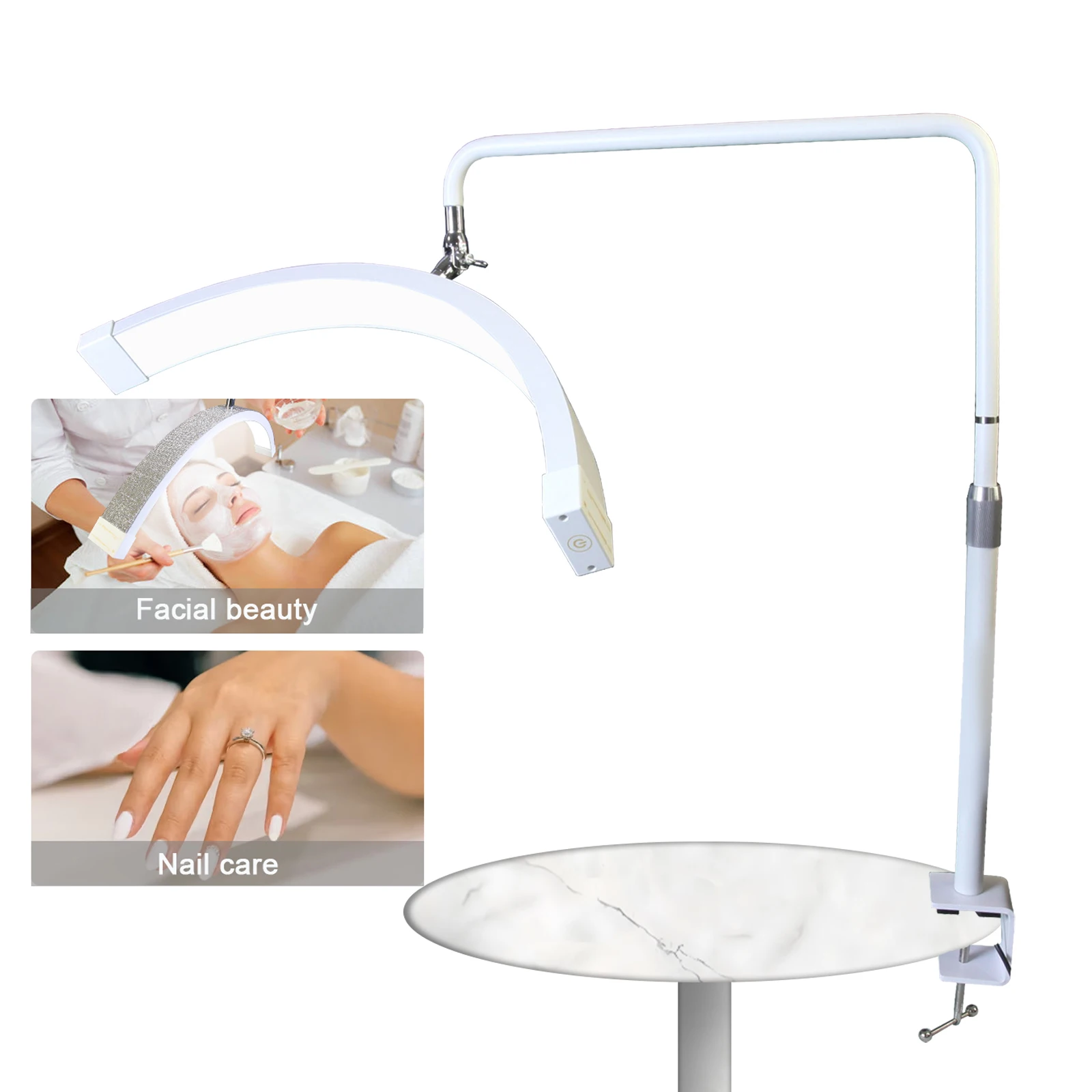 Fosoto 40W Multi-Winkel Rotation LED Tisch Nagel Lampe Dimmbare Augenschutz Nagel Licht Stehen Für Tattoo Nagel Shop schönheit Salon – Detail 4