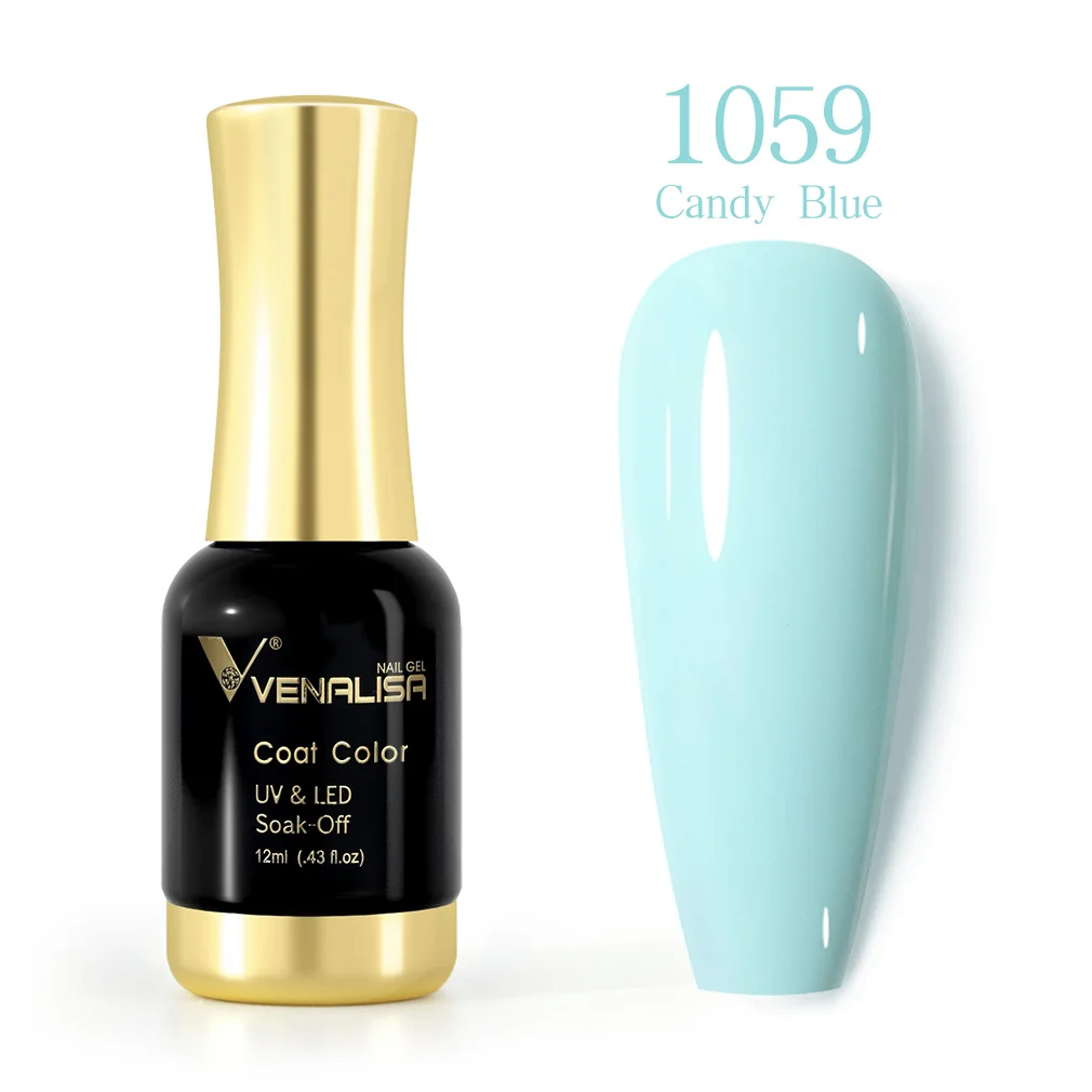 Venalisa Platinum Gel Polish - Tempered Top Coat UV LED Nail Lacquer