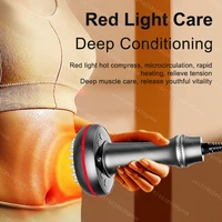 Electric Meridian Brush Gua Sha Body Massager Vibrate Microcurrent Hot Compress Scraping Lymphatic Drainage Machine Fat Burner 1