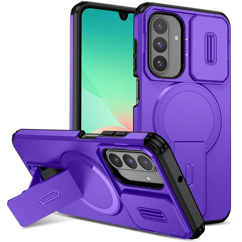 Enhanced Magnetic Wireless Charging Case with Armor Cover