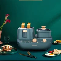 220V Breakfast machine net celebrity household multi-function toaster automatic toasted sandwich toaster toaster EU UK 1