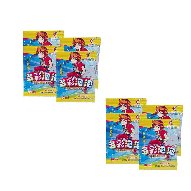 거품 가득한 놀이, 농축 거품 액체의 마법