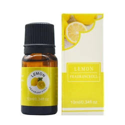 Aromatic Essential Oil Blend - Eucalyptus, Rose, Freesia, Gardenia, Vanilla, Peppermint (10ml) - 10ml (Lemon)