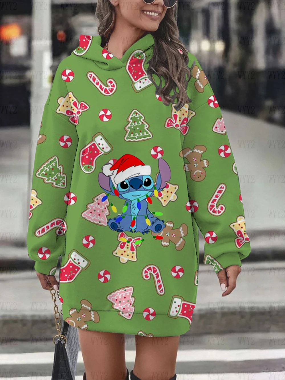 

Hoodie Women's Disney Mickey Mouse Cartoon Pullover Fashion Kawaii Autumn and Spring Casual Clothes Women's Hooded Sweatshirt