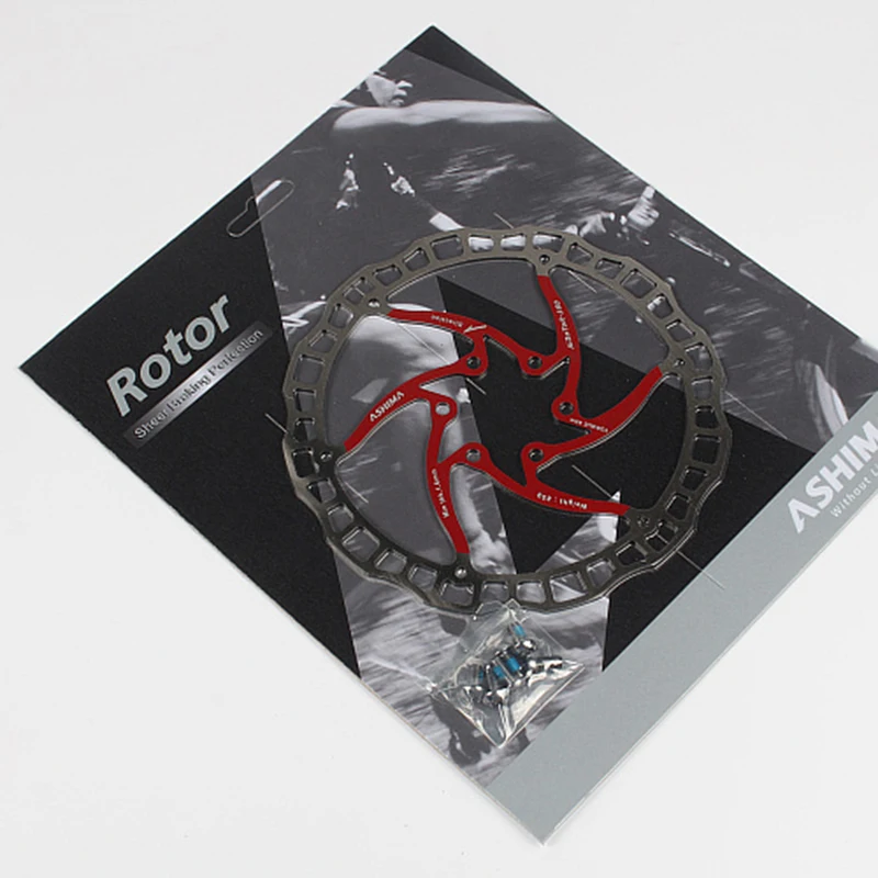 Ashima Mountain Bike Disc Ultralight Brake Cooling Disc 160 Six Pin