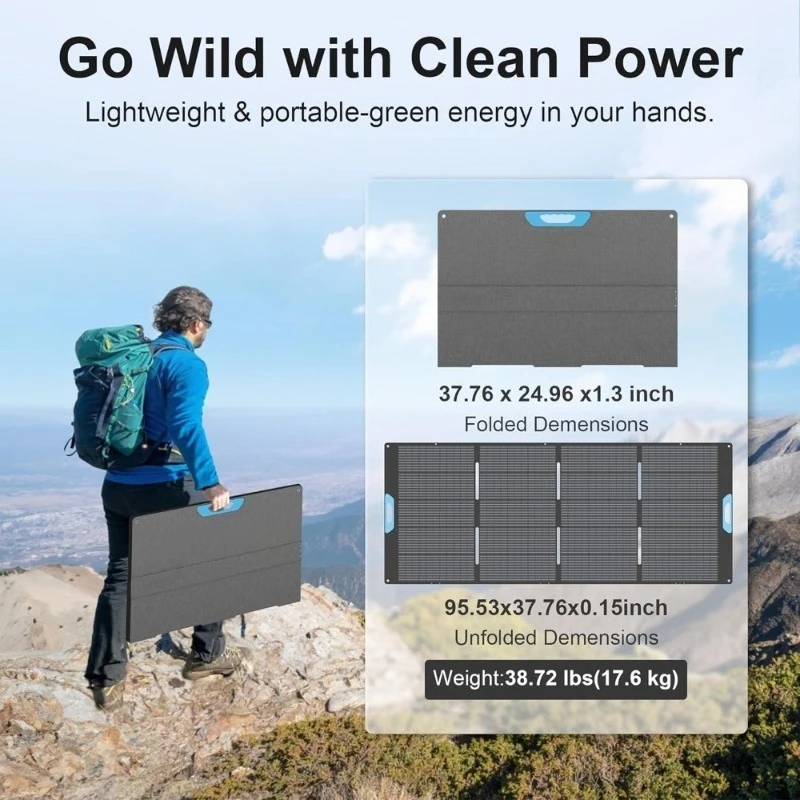 400W Foldable Solar Panel 2