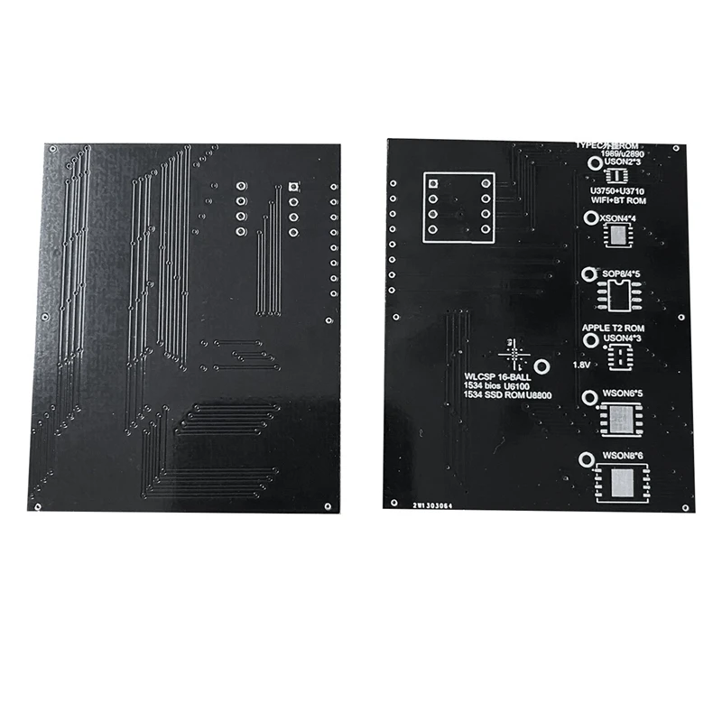 

2X T2 Chip Read And Write Bios Socket For Air T2 Ssd Rom Typec Rom Holder