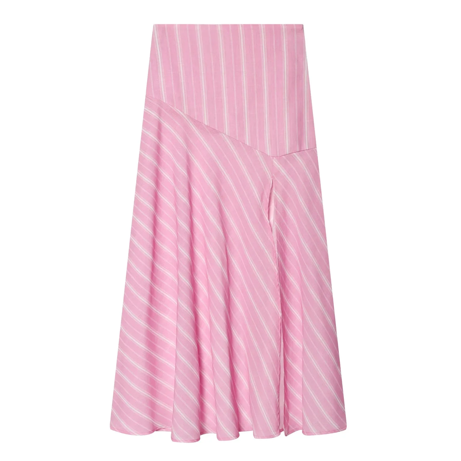 KONDALA Elegante Strand-Sets für Damen: Rockanzug mit gestreiftem Hemd und langem, seitlich geschlitztem Rock – Modischer Urlaubsanzug für Frühling/Sommer 2026 – Detail 16