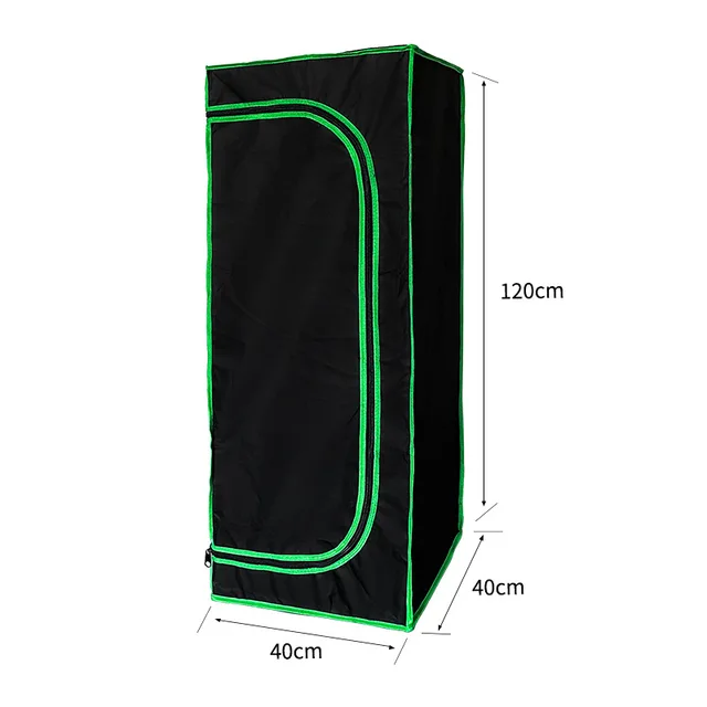 600D Beltéri Növénytermesztési Sátor 40X40X120Cm Virágnövény Növekedési Hidroponikus Növényi Germet Hydroponics - Image 2
