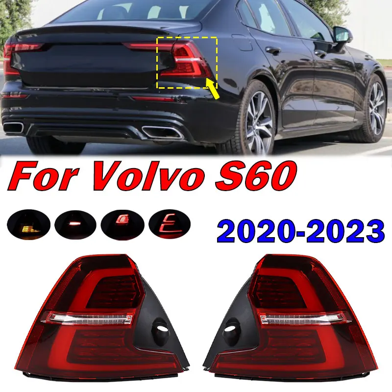 Exterior Accessories For Volvo S60 2020 2021 2022 2023 Tail