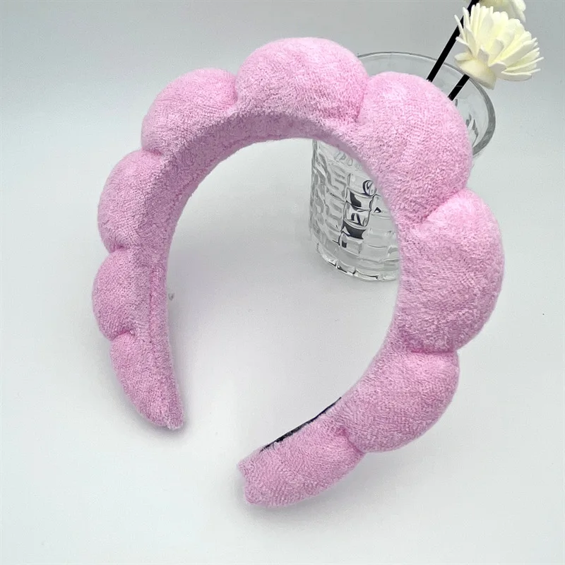 Snail Headband Hoshisea 2 Make-up Hoofdbanden Panda Soft Spa Band | Gezichtsverzorging Yoga Reiniging Zwart Flanel Elastische Band Niet Afglijdend