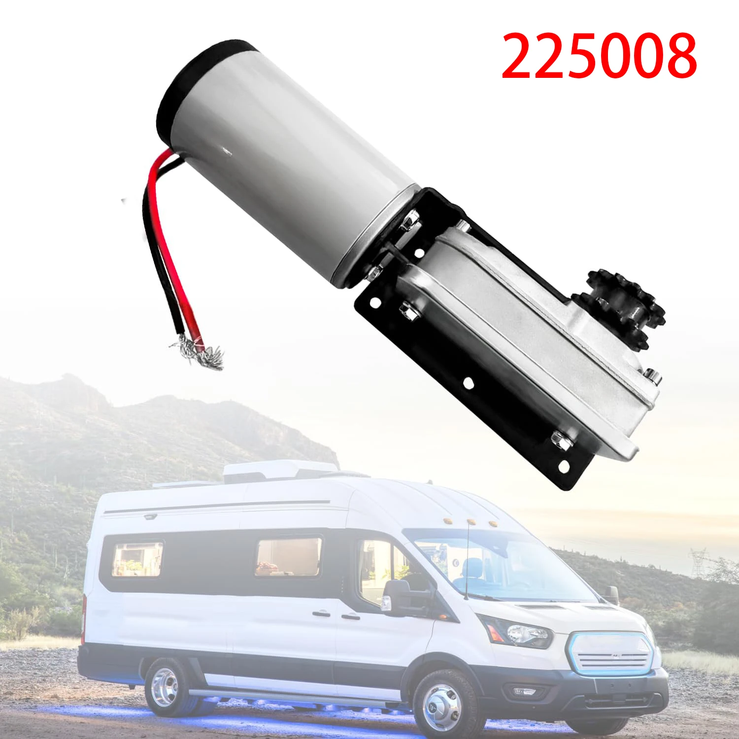 

Корпус двигателя и шестерни TM 225008, совместимый с RV и прицепами с системой управления кабеля Accu-Slide