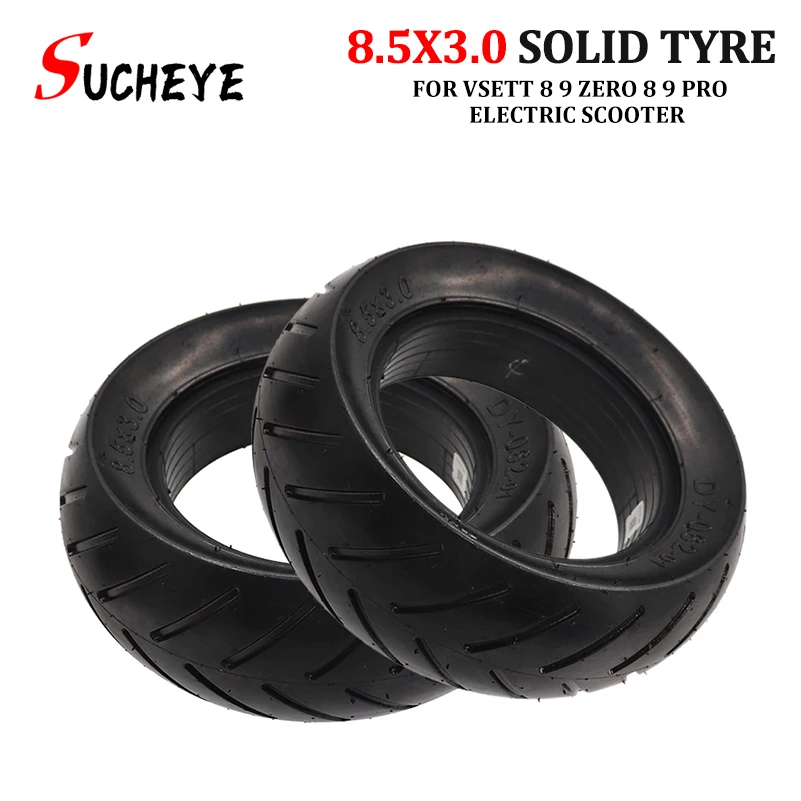 8.5X3.0 Electric Scooter Tire Explosion Proof Solid Tires Puncture  Resistant Tires for Different Road Conditions