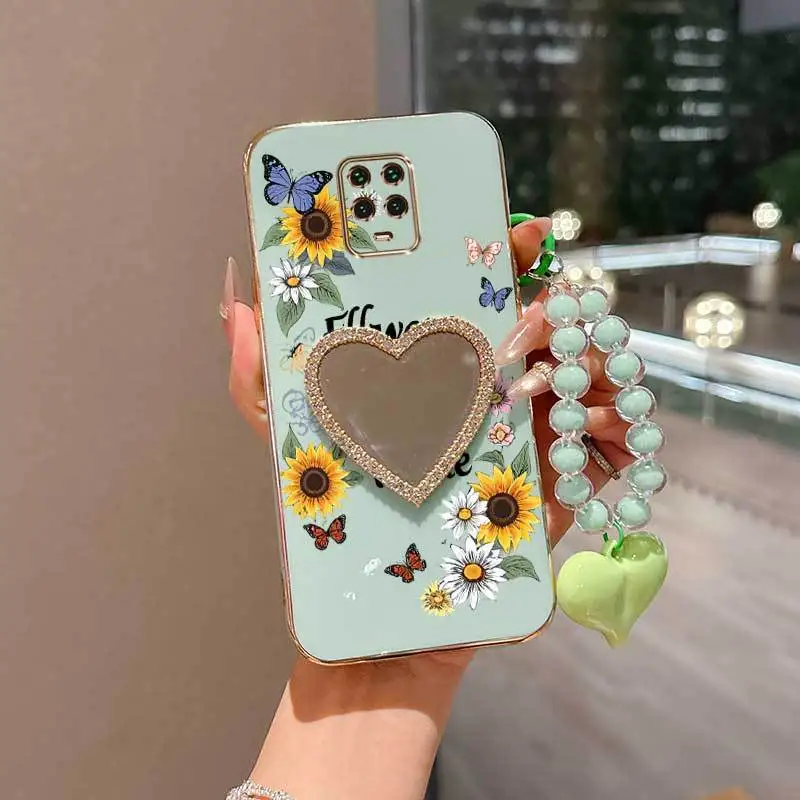 Butterfly Fluttering Phone Case Set with Lanyard and Stand - 3 Piece Bundle