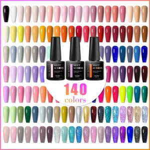 Image for MEET ACROSS 7ml Gel Nail Polish Spring 140 Colors  