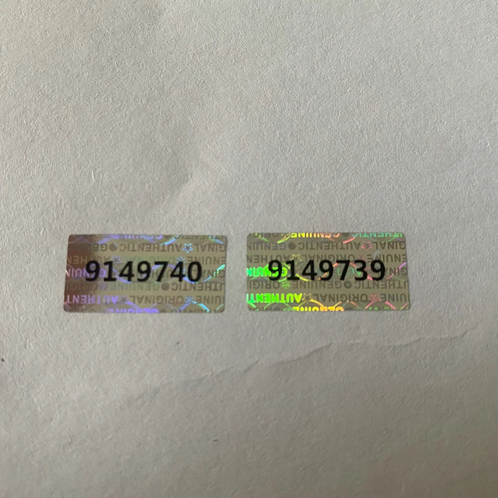 1000pcs Tamper Proof Stickers Warranty Void Tamper Evident Hologram Labels 20mm x 10mm cartoon stickers decorative stickers self adhesive stickers custom stickers stationery stickers anime stickers paper stickers adhesive stickers decorative labels stickers roll packaging stickers