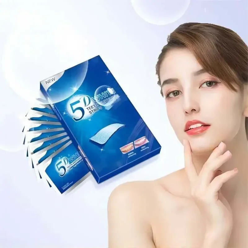 5D Teeth Whitening Toothpaste 7 Bags 14 Pieces