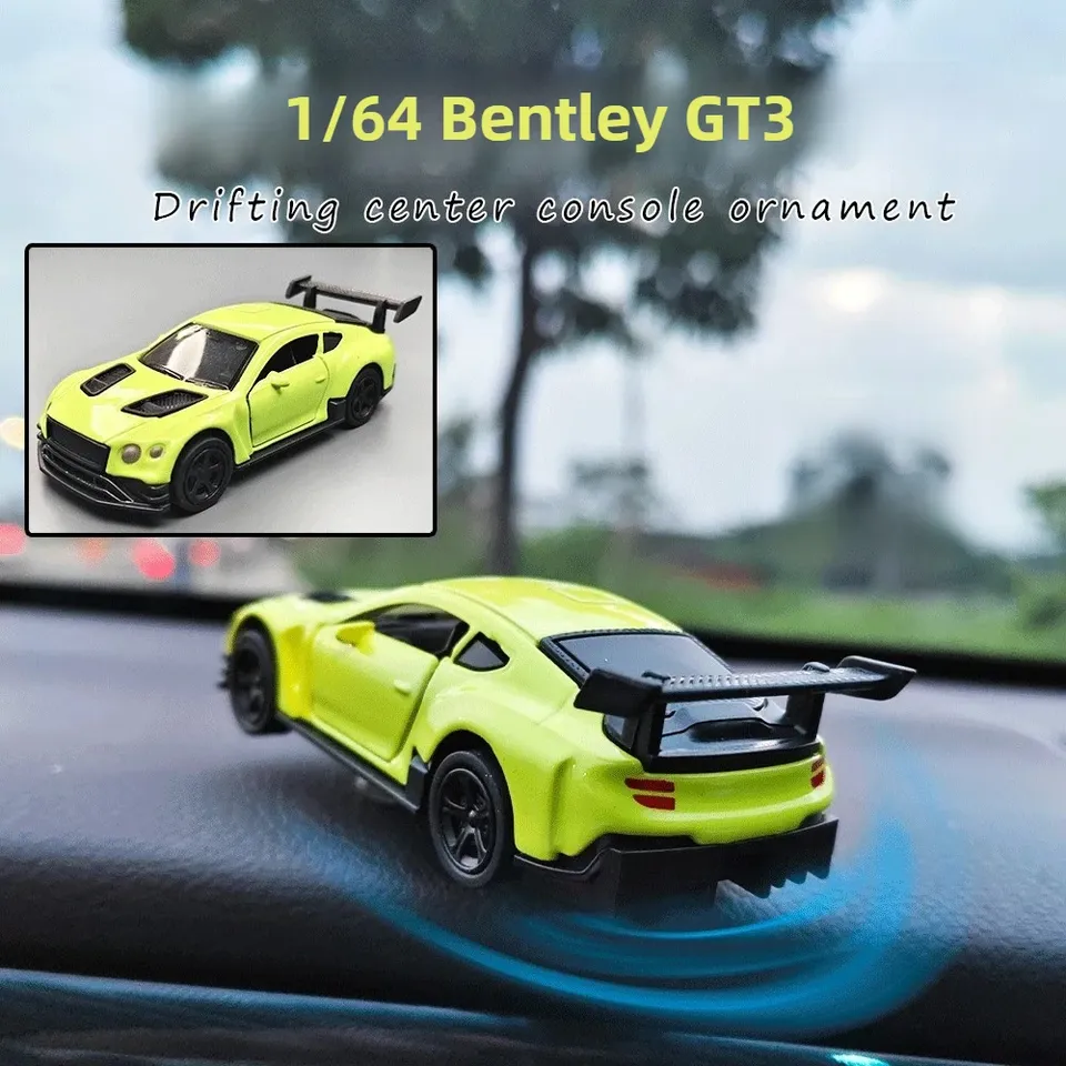 Sports Car Drift Rotating Ornaments Auto Dashboard Turning Racing Model Deco Car individuality Center Console Decoration Kit
